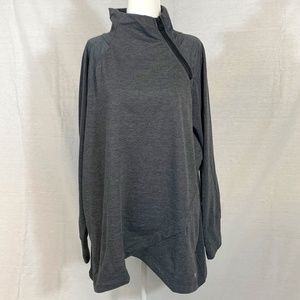 NWT Jones NY Sport Pullover Cross Front Sweatshirt 3XL - Retail $68